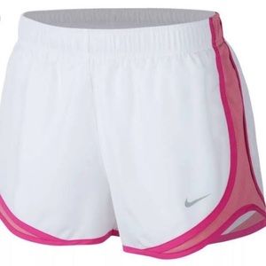 Nike Women's Tempo Running Shorts white/pink